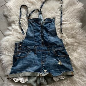 👖DENIM SHORT-ALL (OVERALLS) 👖